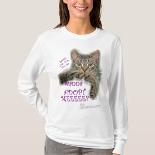 T-shirt Hé vous… longue pièce en t de la douille des