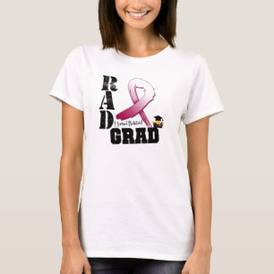 T-shirt Head Neck Cancer Radiation Therapy RAD Grad
