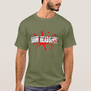 T-shirt Headshot de boom