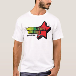 T-shirt Healthy Mind, Healthy Body – Retro Star Tee | Moti