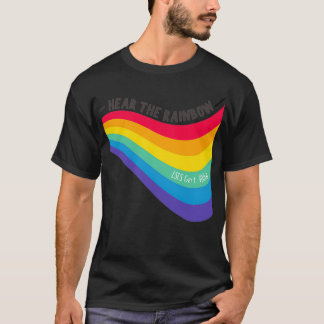 T-shirt Hear the Rainbow LSLS Cert AVEd