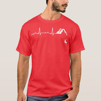 T-shirt Hearbeat EKG Caving Spelunking Cavers Caver Cave