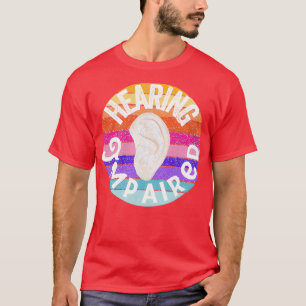 T-shirt Hearing impaired vintage x15