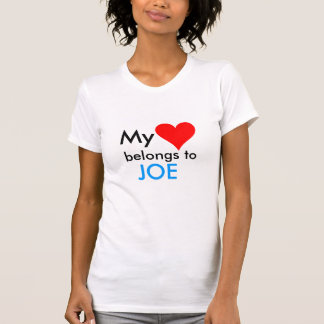 T-shirt HEART1, mon, appartient à, JOE