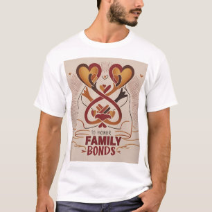 T-shirt Heart Connections : Célébration des obliga
