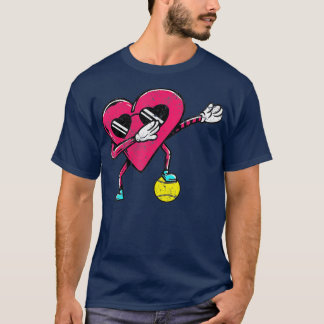 T-shirt Heart Dab Danse Lunettes de soleil Garçons Valenti