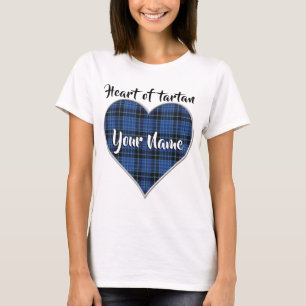 T-shirt Heart of Tartan Scottish Clergy Plaid