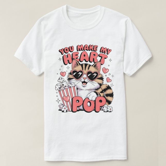T-shirt Heart PoP (Design devant)