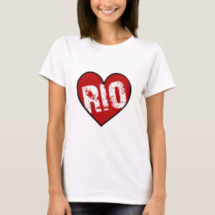 T-SHIRT HEART RIO