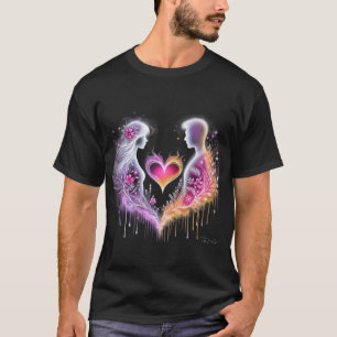 T-shirt Heart romance