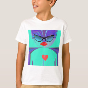 T-shirt Heart Selfie