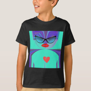T-shirt Heart Selfie