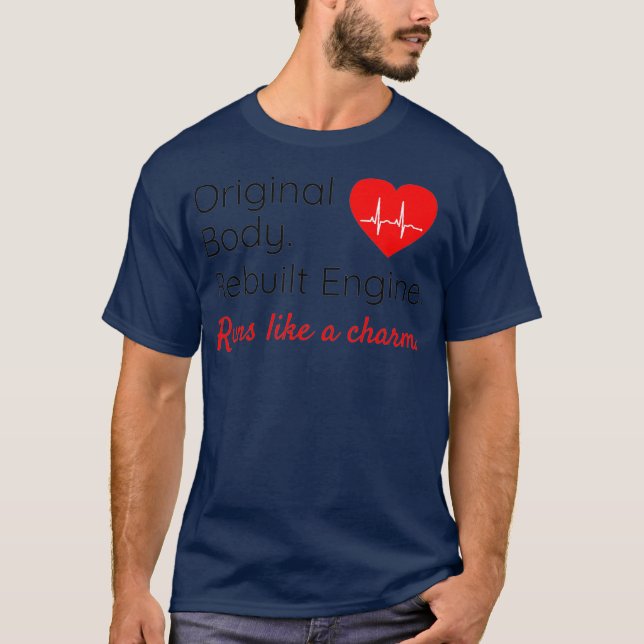 T-shirt Heart Surgery Hert Surgery Venin Funny Get (Devant)