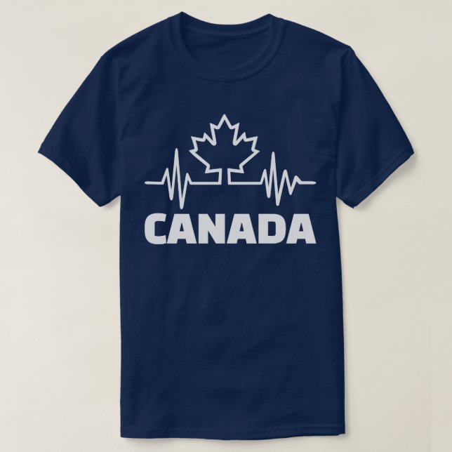 T-shirt Heartbeat Canada (Design devant)