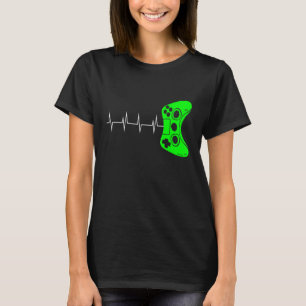 T-shirt Heartbeat of Gamer Video Game