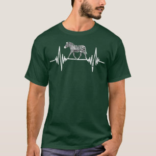 T-shirt Heartbeat Zebra