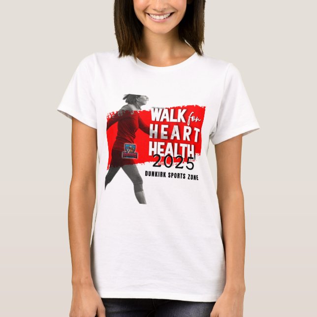 T-shirt HeartHero Tee : Pour les héros, survivants et part (Devant)