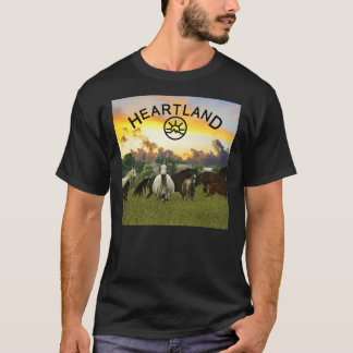 T-shirt Heartland, Cheval de Heartland Jeter l'oreiller