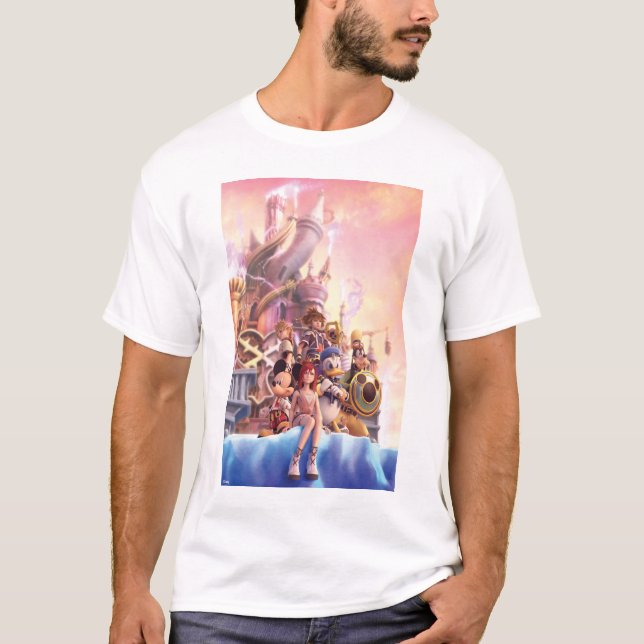 T-shirt Hearts II| Arrière-plan de base (Devant)