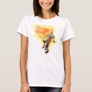 T-shirt Hearts II  Roxas et sora mangeant des glaces