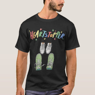 T-shirt Heartstoppers Feuille Chaussures mignonnes Heartst