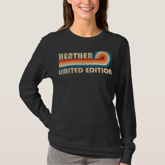 T-shirt HEATHER Prénom Funny Retro Vintage anniversaire