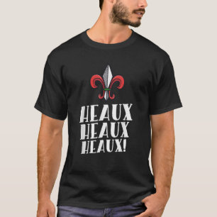 T-shirt Heaux Heaux Heaux Cajun Noël Louisiane Noël