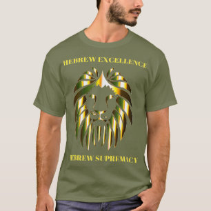 T-shirt Hébreu Éviolence Et Hébreu Suprématie Woke