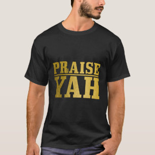 T-shirt Hébreu Israélite Louer Yah Israel Pride Juif Jewis