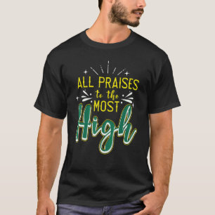 T-shirt Hébreu Israélite Vêtements Hommes Tous Louanges À