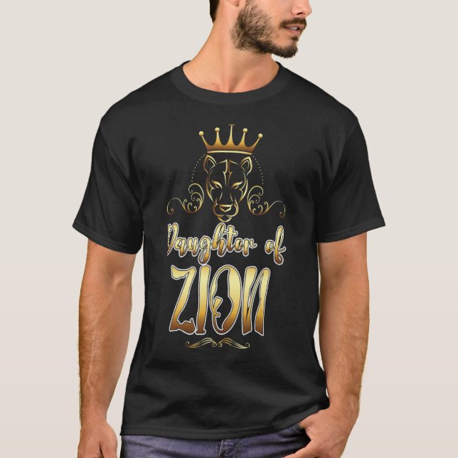 T-shirt Hébreu Israélite Vêtements Pour Femmes Juda Fille (Devant)