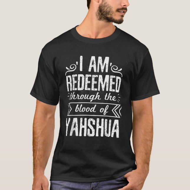 T-shirt Hébreu Israélite Vêtements pour femmes Juda rachet (Devant)