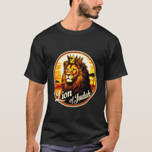 T-shirt Hébreu Israélite YHWH Lion de Juda Yahweh Rastafa