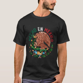 T-shirt Hecho En Mexique Aigle Mexicaine1