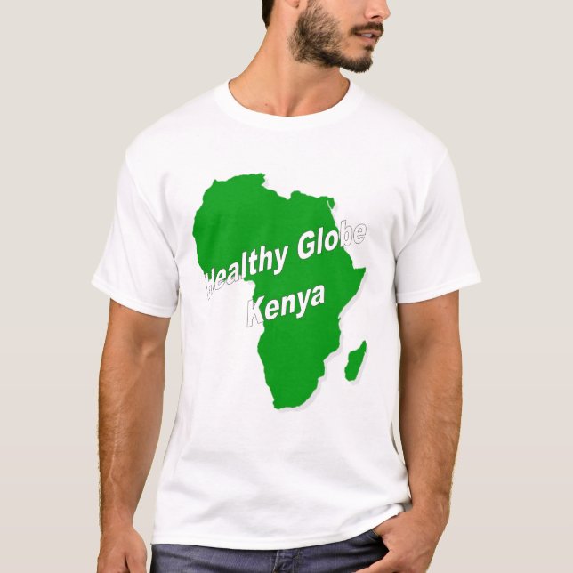 T-shirt Hectogramme de vert de l'Afrique (Devant)