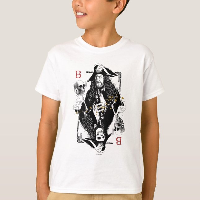 T-shirt Hector Barbossa - Chef De La Mer (Devant)