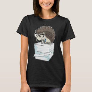 T-shirt Hedgehog Secrétaire Stack de papier