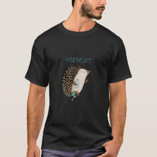T-shirt Hedgejog Running Hérisson Hérisson Hérisson Appare