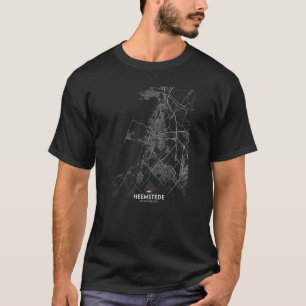 T-shirt heemstede the Pays-Bas City map Travel souvenir