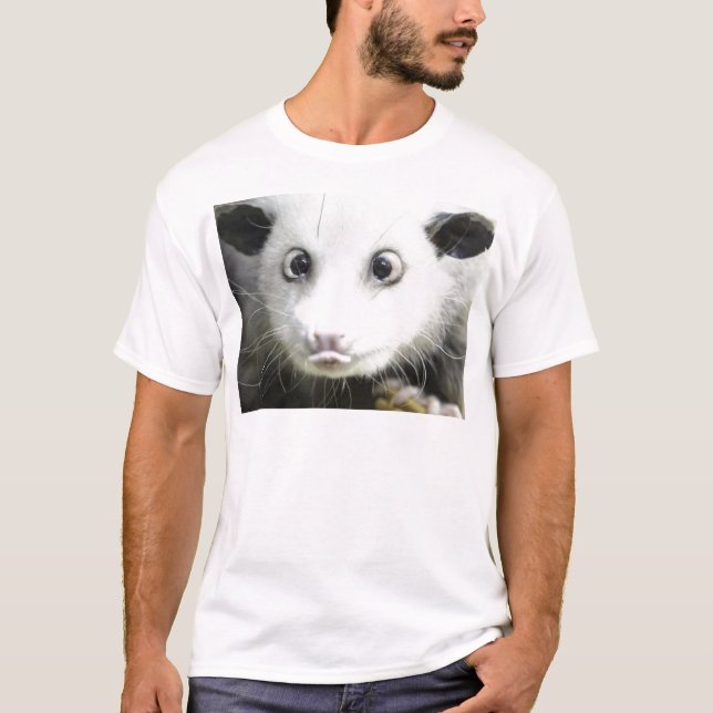 T-shirt Heidi L'Opossum Osé À Croix (Devant)