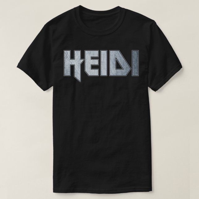 T-shirt Heidi métal lourd (Design devant)