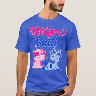 T-shirt Heifer ou Bull Genre Revedette Vache