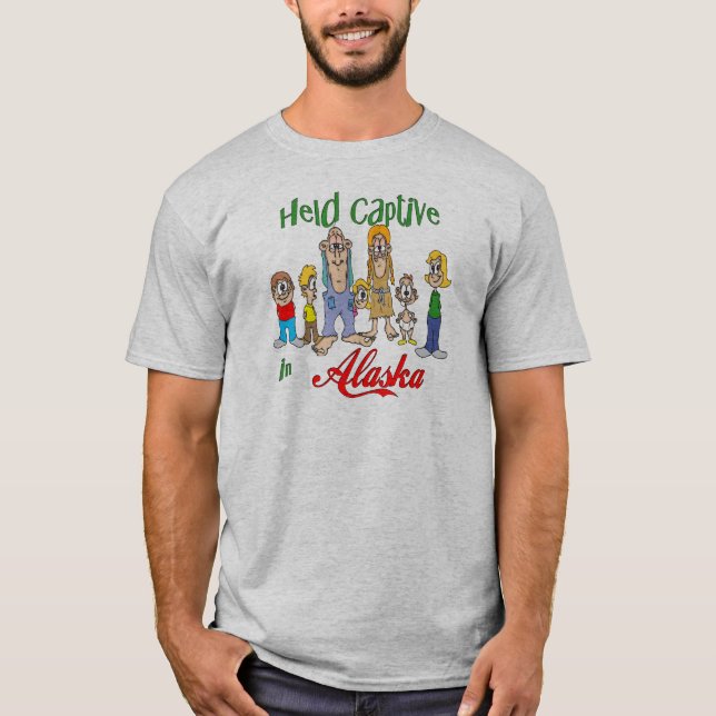 T-shirt Held Captive en Alaska (Devant)