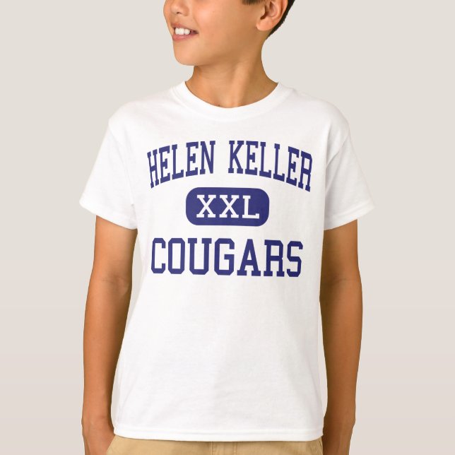 T-shirt Helen Keller Cougars Moyen-Orient (Devant)
