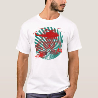 T-shirt Hélicoptère aléatoire de mardi