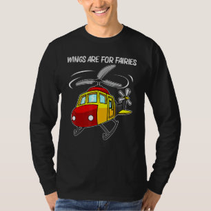 T-shirt Hélicoptère cool Pour Hommes Chopper Hélicoptère P