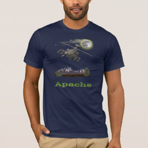 T-shirt Hélicoptère d'Apache