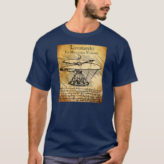 T-shirt Hélicoptère de Leonardo da Vinci