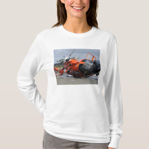 T-shirt Hélicoptère du dauphin MH-65 écrasé chez Arcat