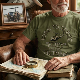 T-shirt Hélicoptère Huey Vietnam